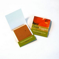 Small Seed Paper Matchbook (3 Rectangle Swatches) - Veggie, 1-Sided